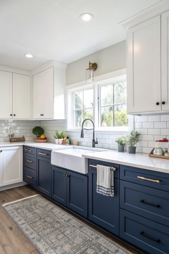 Two-Tone Kitchen Cabinet Combinations