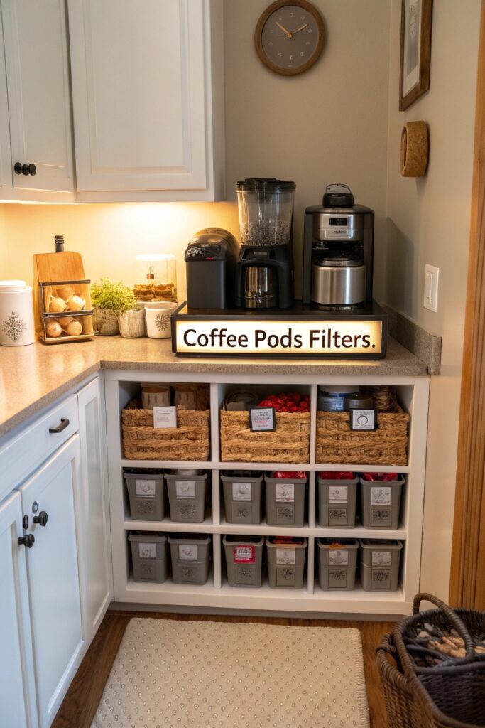 14 Cute Coffee Bar Ideas for Everyday Joy