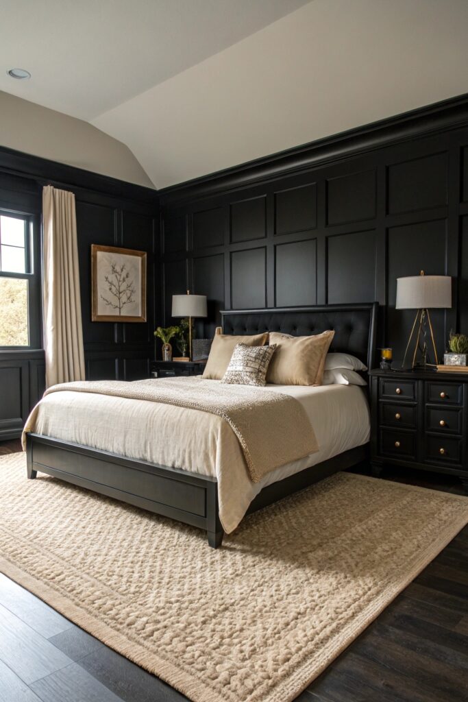 12 Moody Black Bedroom Ideas With Dark Decor Drama