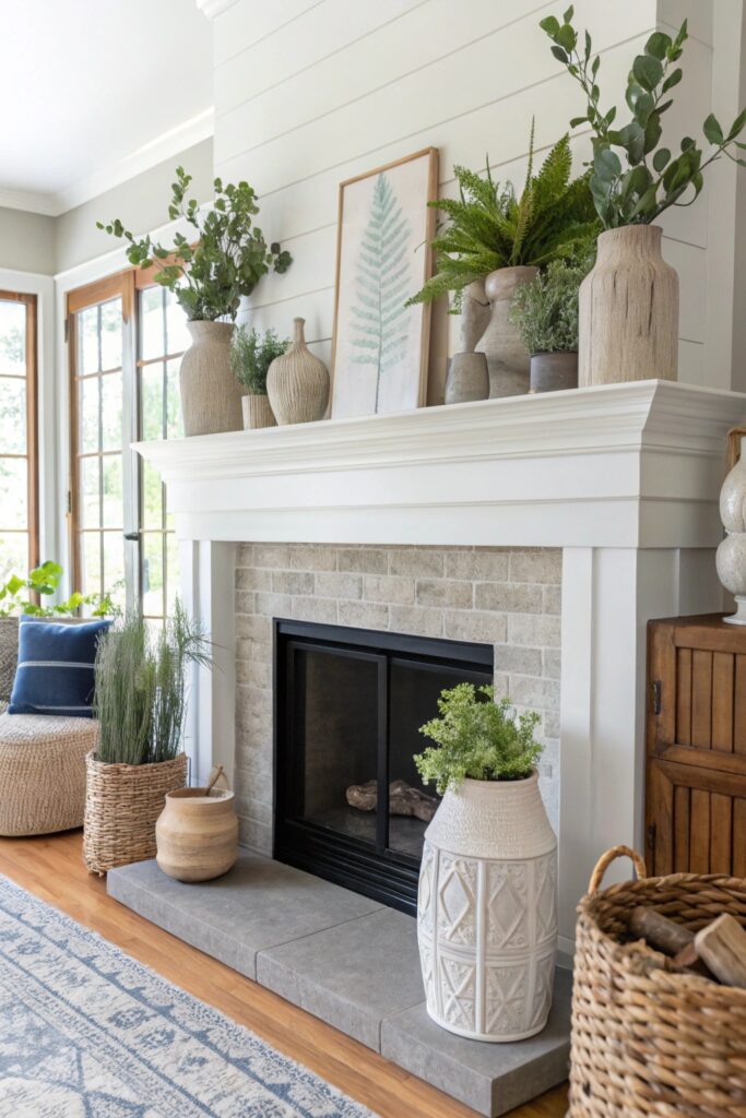 11 Summer Mantel Decorating Ideas for a Seasonal Refresh