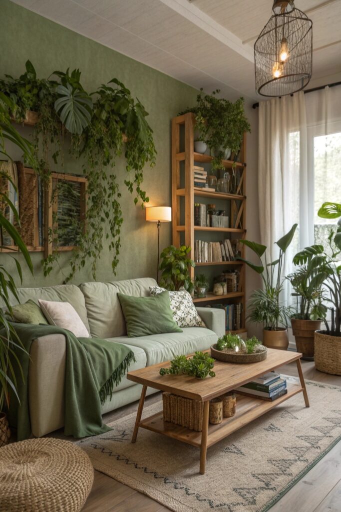 12 Green Living Room Decor Ideas That Feel Fresh