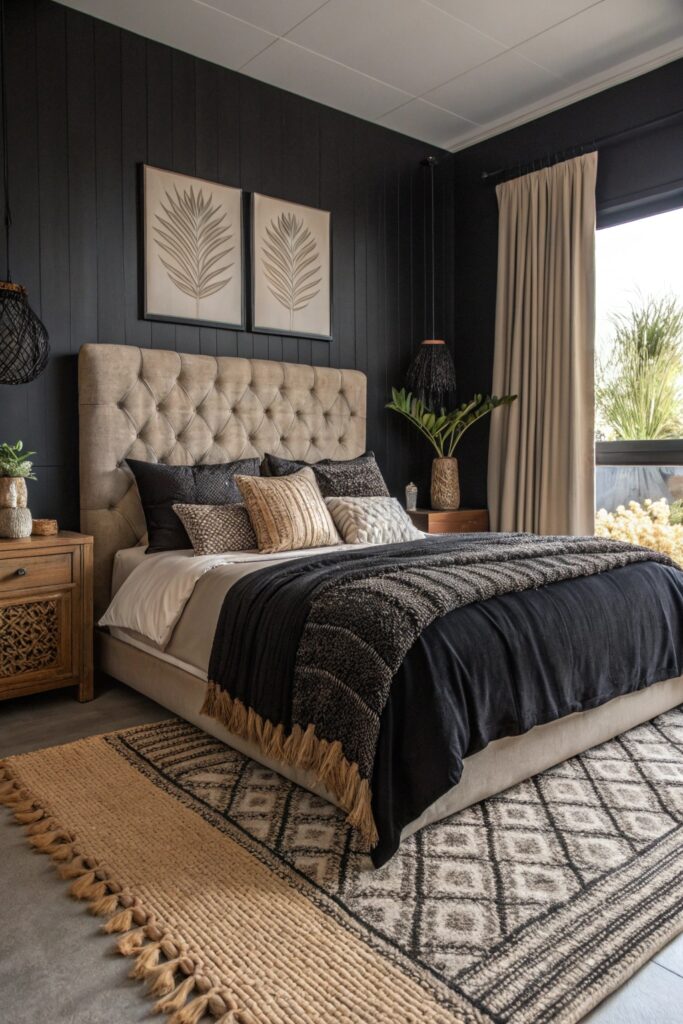 12 Moody Black Bedroom Ideas With Dark Decor Drama