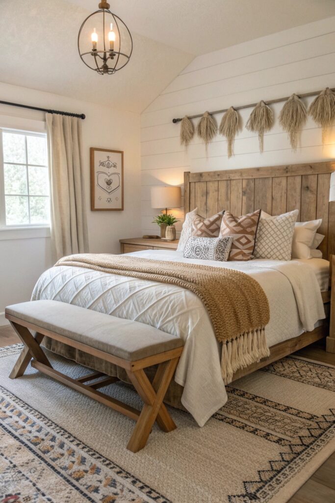14 Boho Farmhouse Bedroom Ideas With Cozy Style