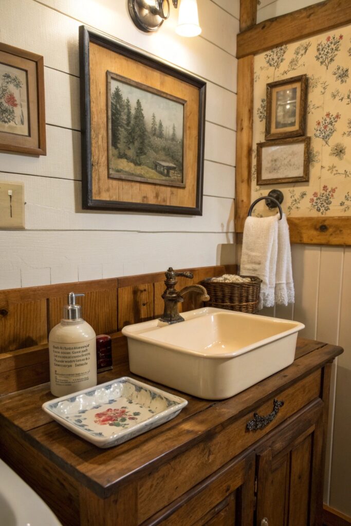 14 Farmhouse Bathroom Decor Ideas With Rustic Charm
