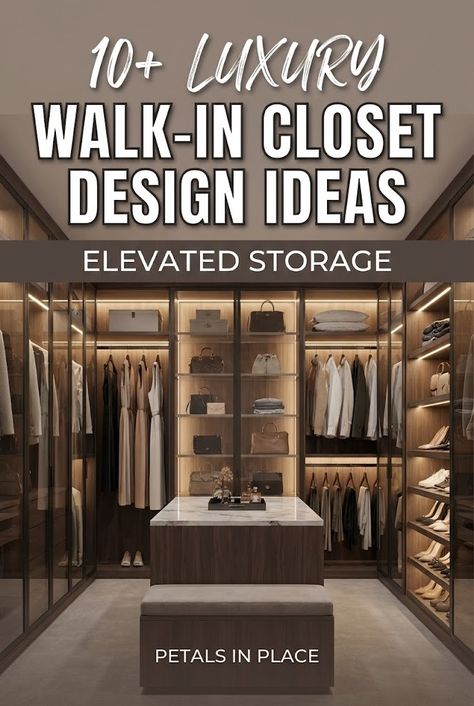 10 Custom Walk-In Closet Designs That Feel Luxurious