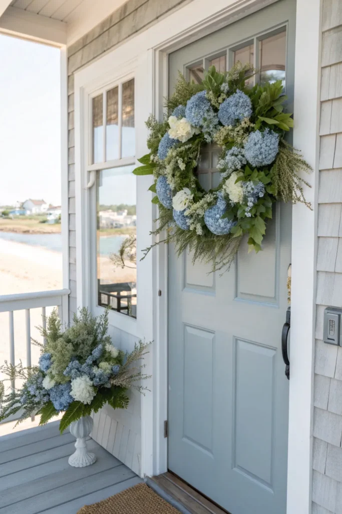 15 Summer Wreath Ideas for the Front Door