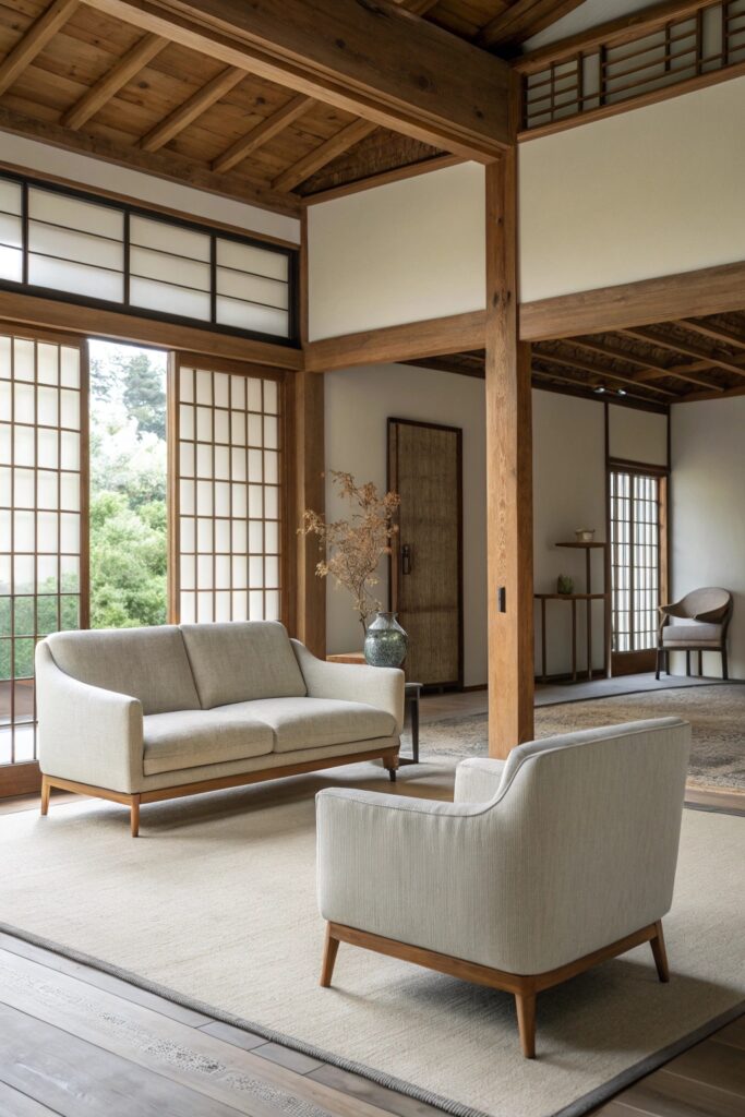 13 Japandi Living Room Designs With Minimalist Zen Style