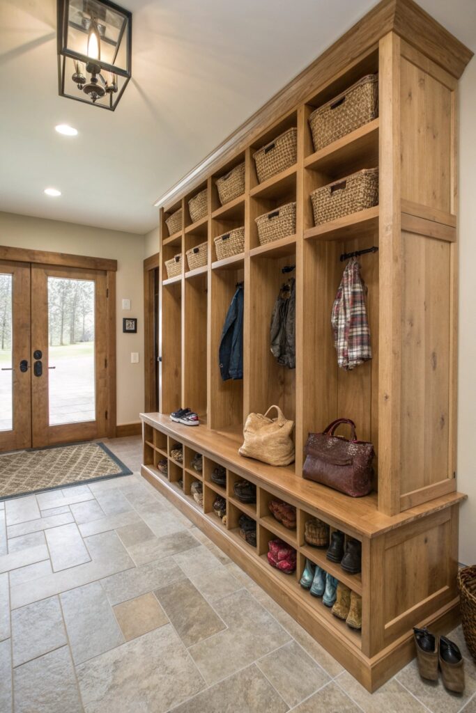 11 Farmhouse Mudroom Ideas With Rustic Charm