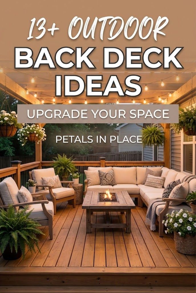Back Deck Ideas