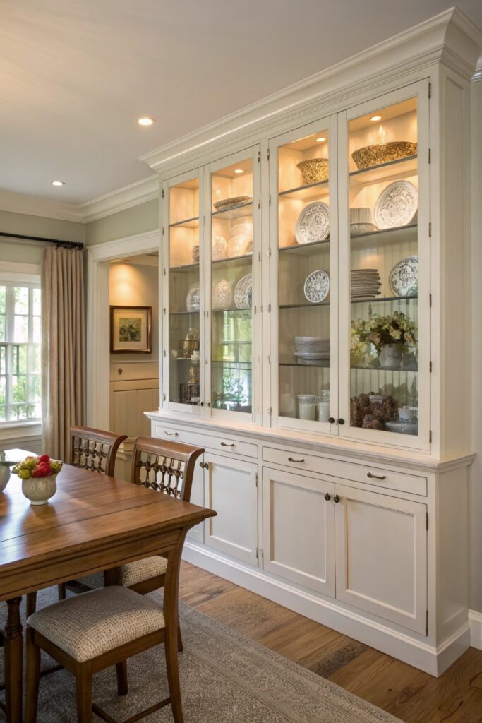 11 Dining Room Built-In Cabinets for Stylish Storage