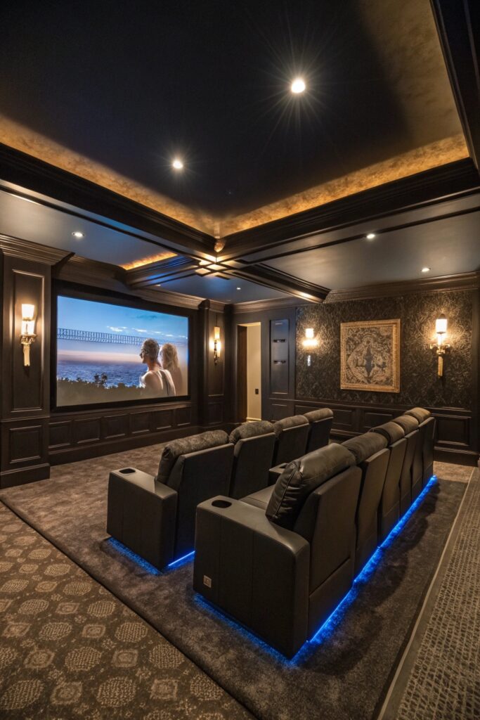 10 Home Theater Ideas for the Basement