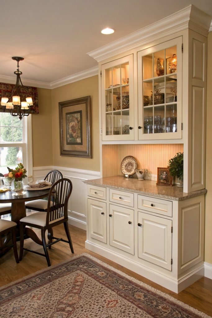 11 Dining Room Built-In Cabinets for Stylish Storage