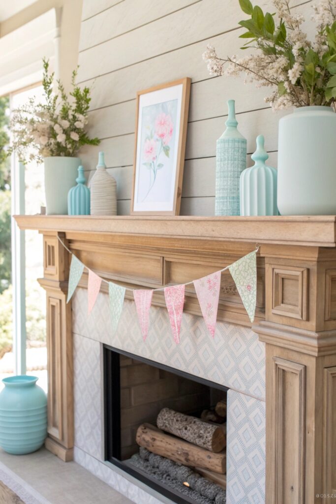 11 Summer Mantel Decorating Ideas for a Seasonal Refresh