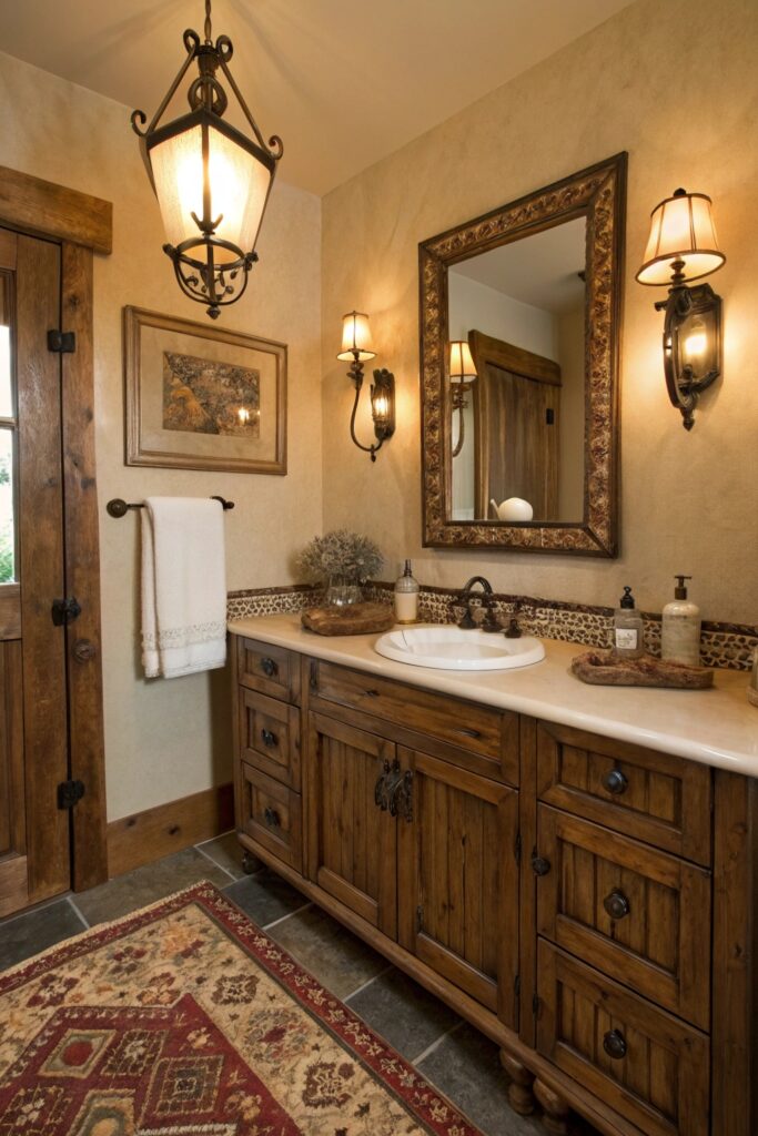 14 Farmhouse Bathroom Decor Ideas With Rustic Charm